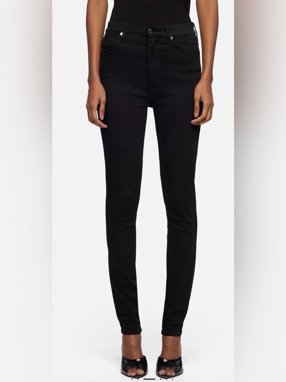 JEN 7 by 7 For All Mankind. Slim Straight Jeans Waist 14” Rise 9.5” Inseam 31” - Picture 2 of 10